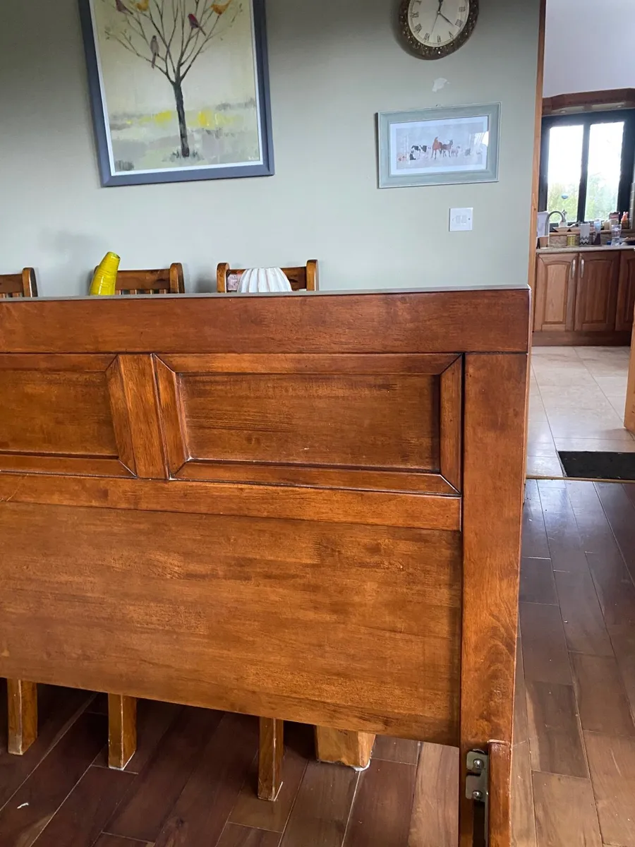 5ft Solid wood bed frame - Image 2