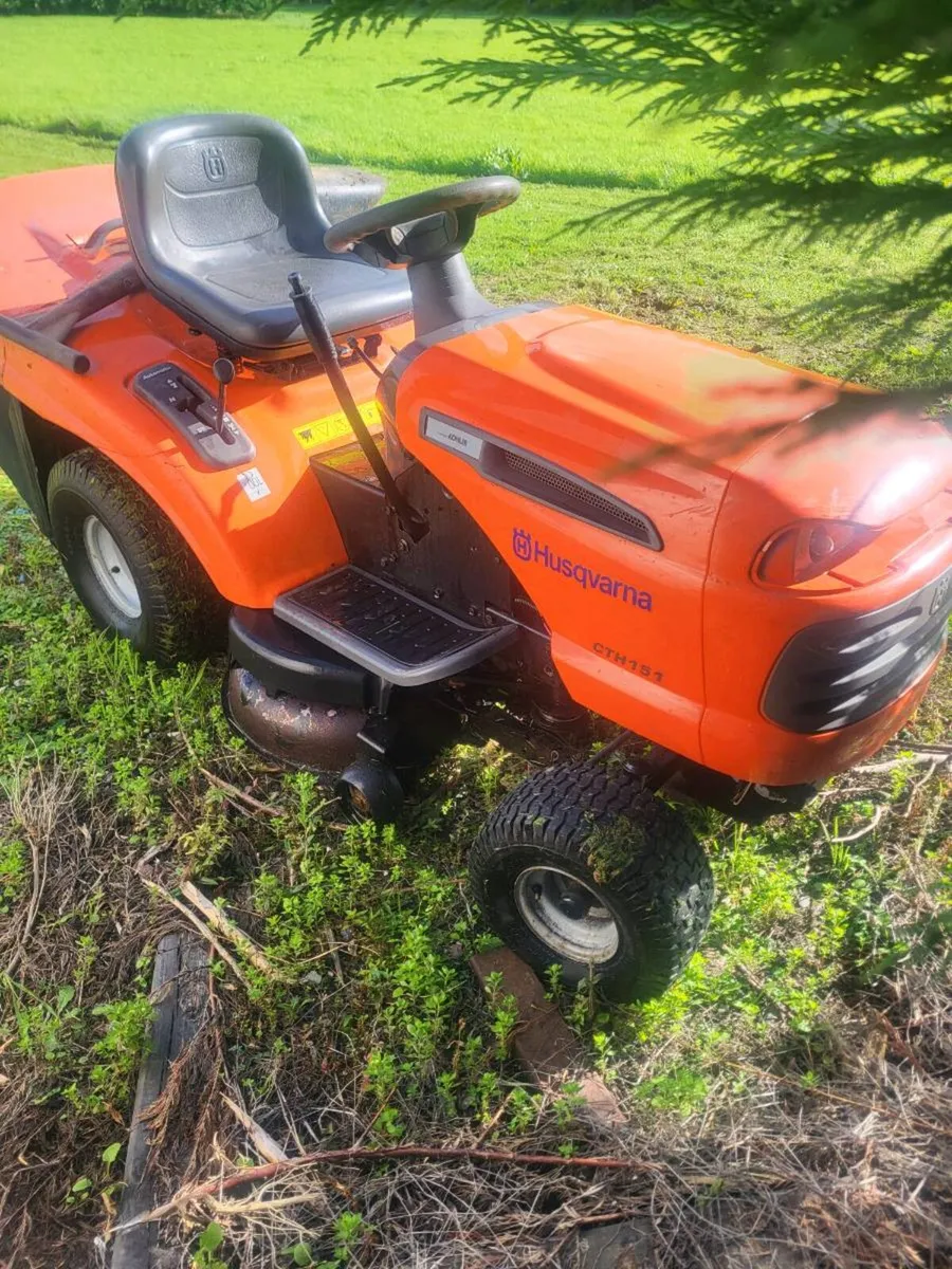 Husqvarna ride on mower - Image 1