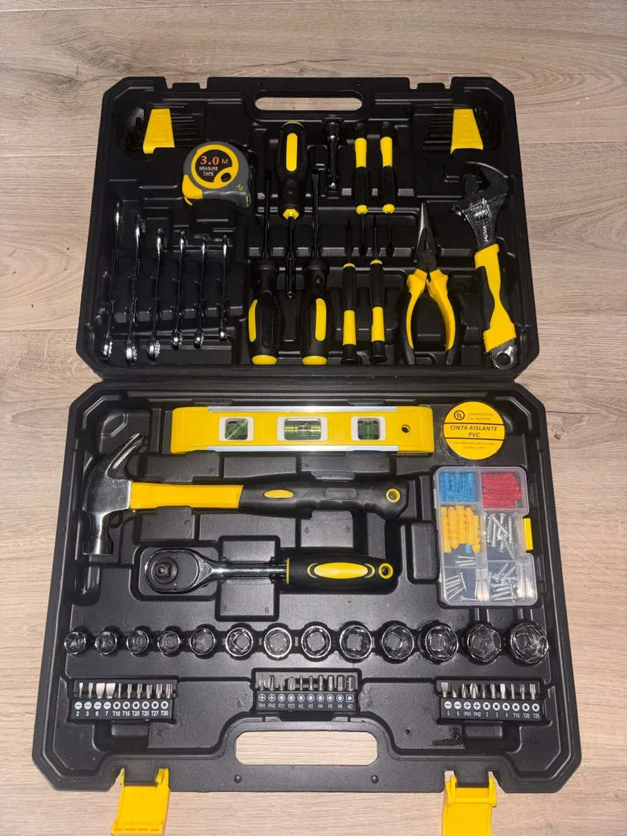108-piece tool set for home, car and DIY - Image 1