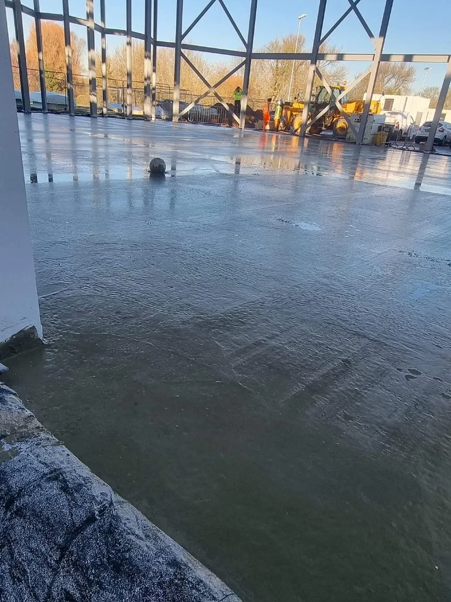 Concrete floors