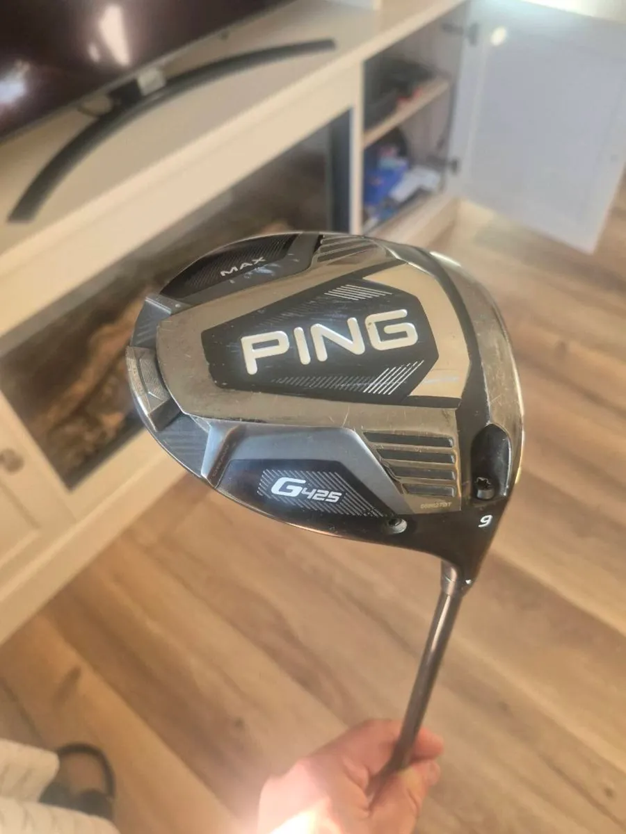 PING G425 MAX DRIVER 9 DEGREE - Image 1