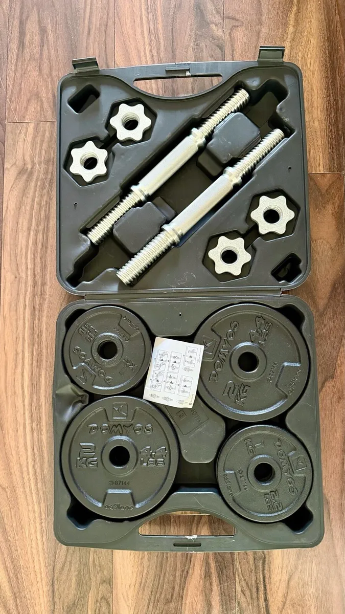 Decathlon Domyos 20kg Dumbbell Weight Kit - Image 3