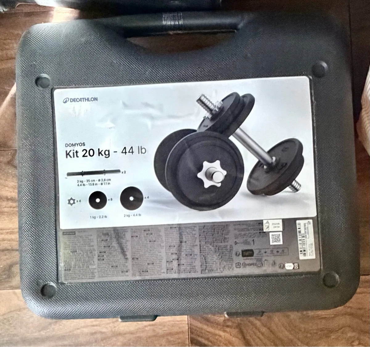 Decathlon Domyos 20kg Dumbbell Weight Kit - Image 2