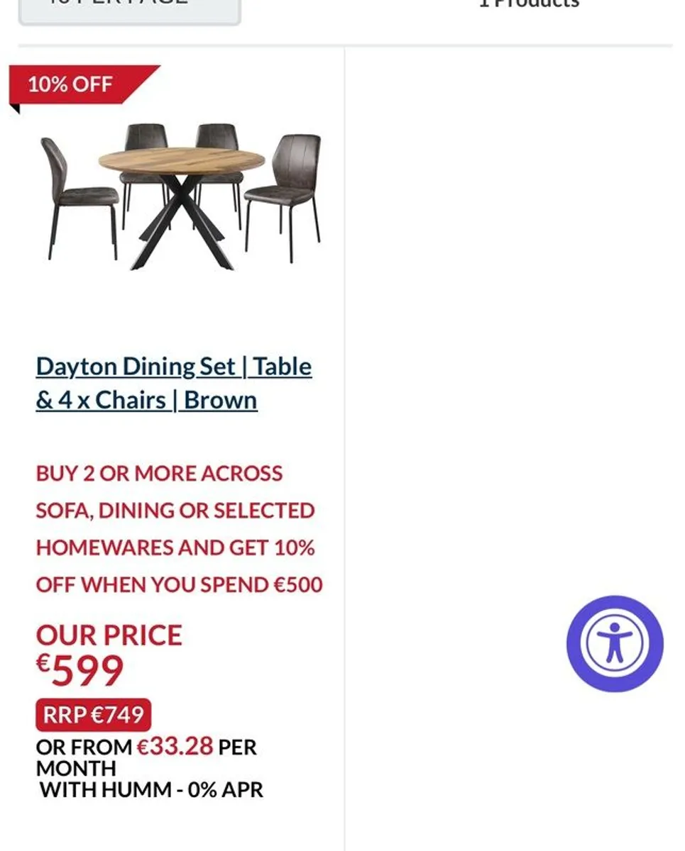 Dayton dining table set - Image 3