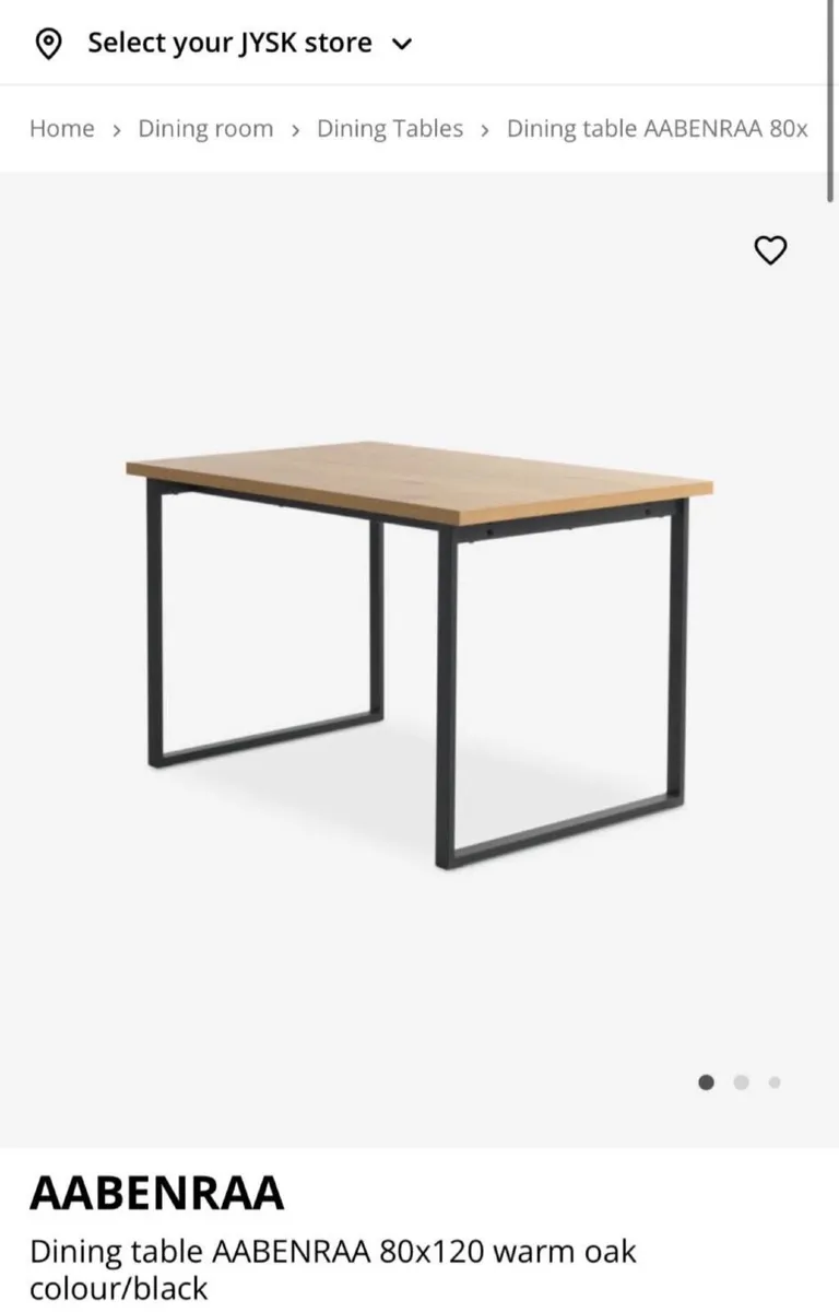 Jysk Dining Table - Image 3