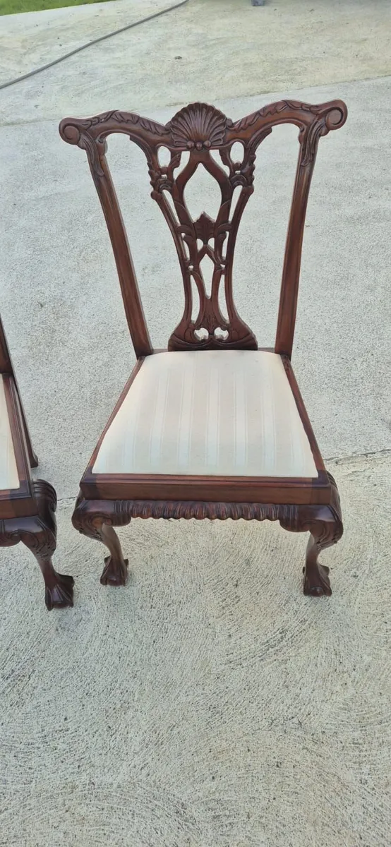 Antique dining chairs - Image 4