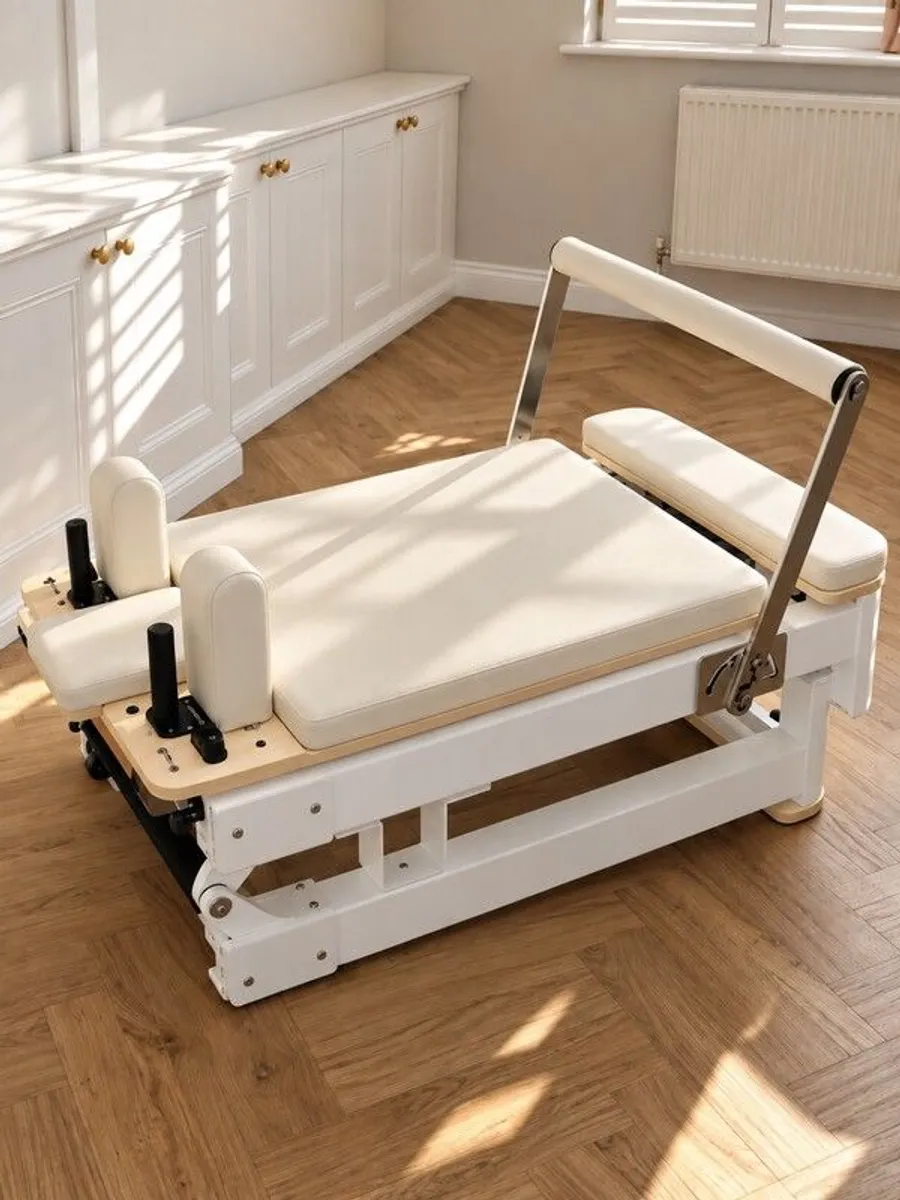 Premium Foldable Pilates Reformer Aluminium Frame  German springs - Image 2
