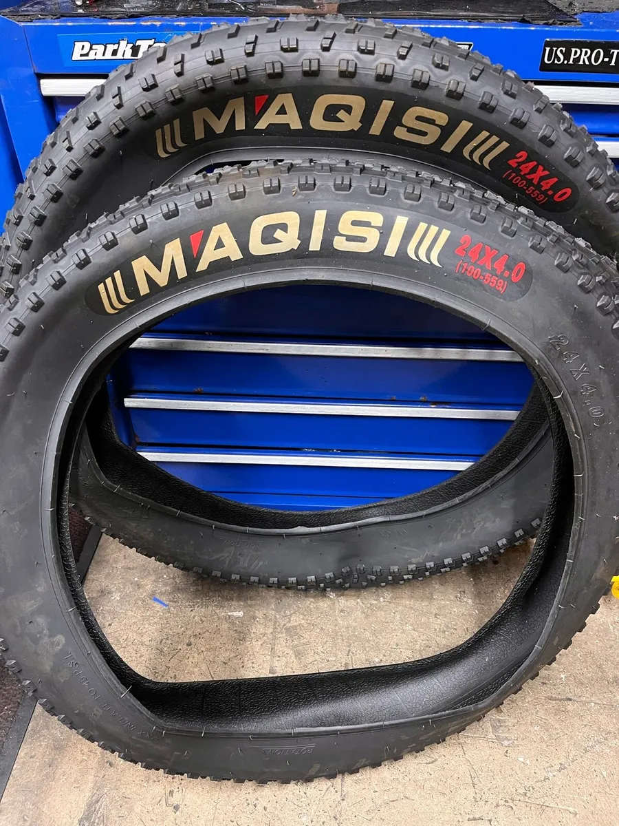 24” Fat Tyre x2