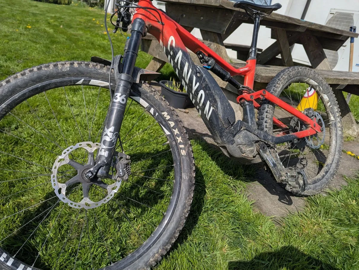 Canyon Spectral:ON Electric Mountain Bike (Mullet - Image 4