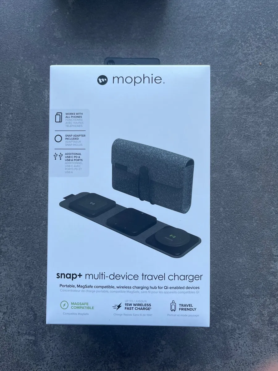 Mophie snap+ multi-device travel charger - Image 1