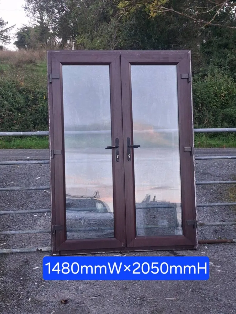 PVC FRENCH DOORS