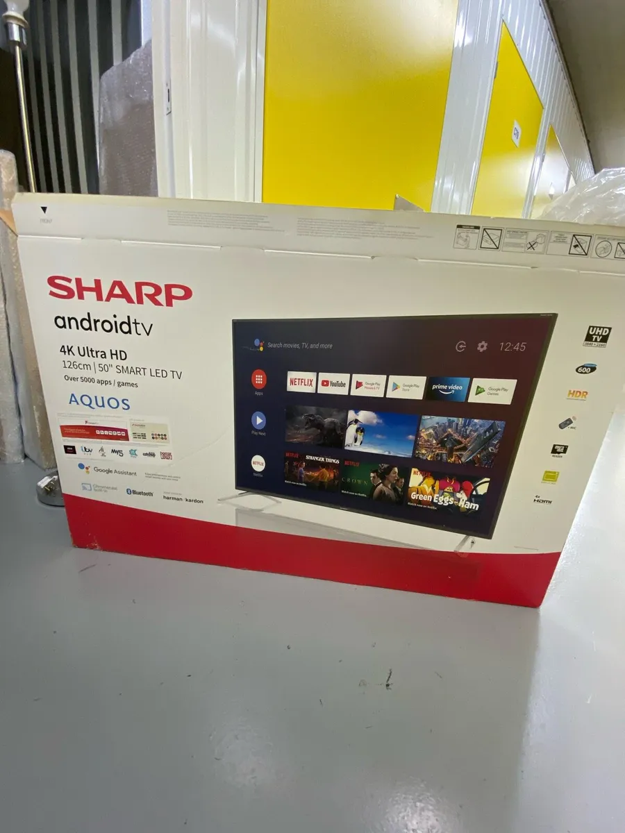Sharp AQUOS 50” 4K Ultra HD  Smart TV - Image 1