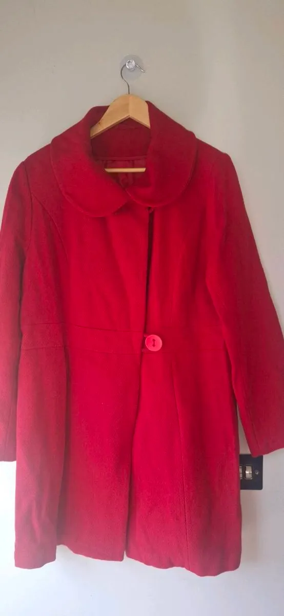 Ladies red jacket - Image 1