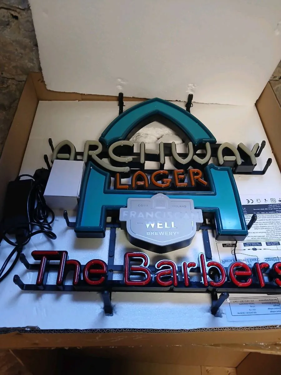 Neon pub light The Barbers - Image 3