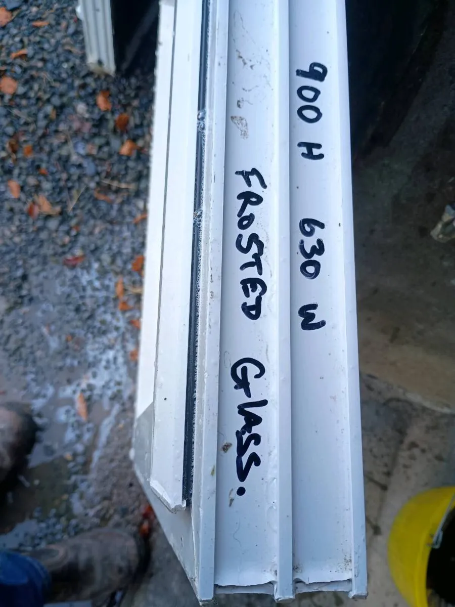 PvC Frosted glass white window - Image 3