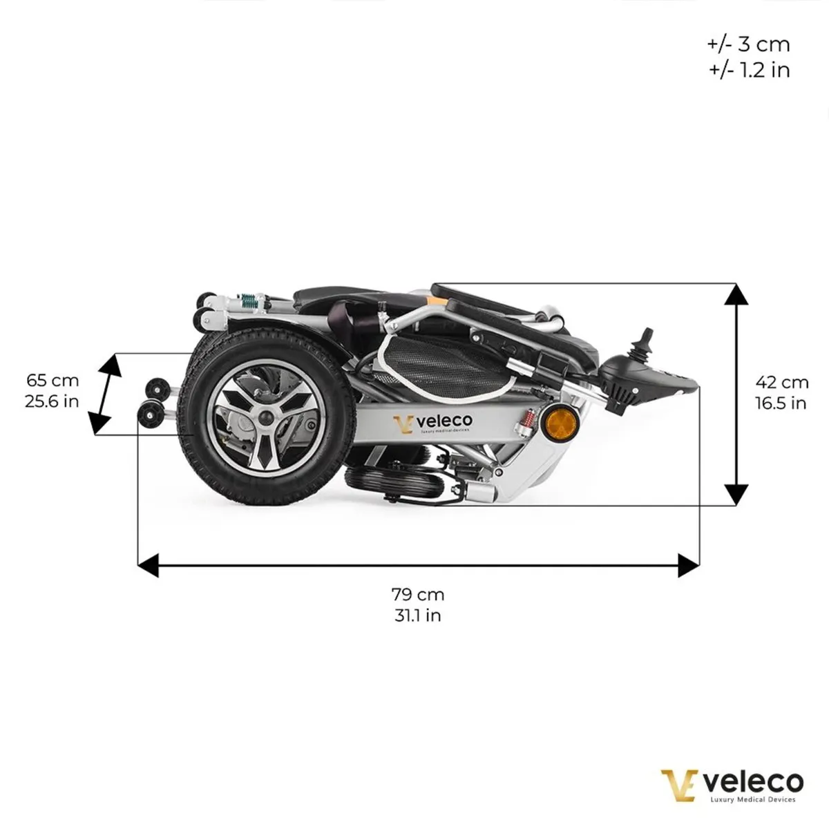 Veleco Cosmo Electric Wheelchair - Image 2