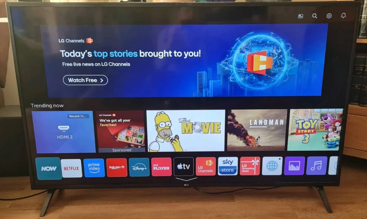 LG 60" Smart 4K 2020 - Image 1