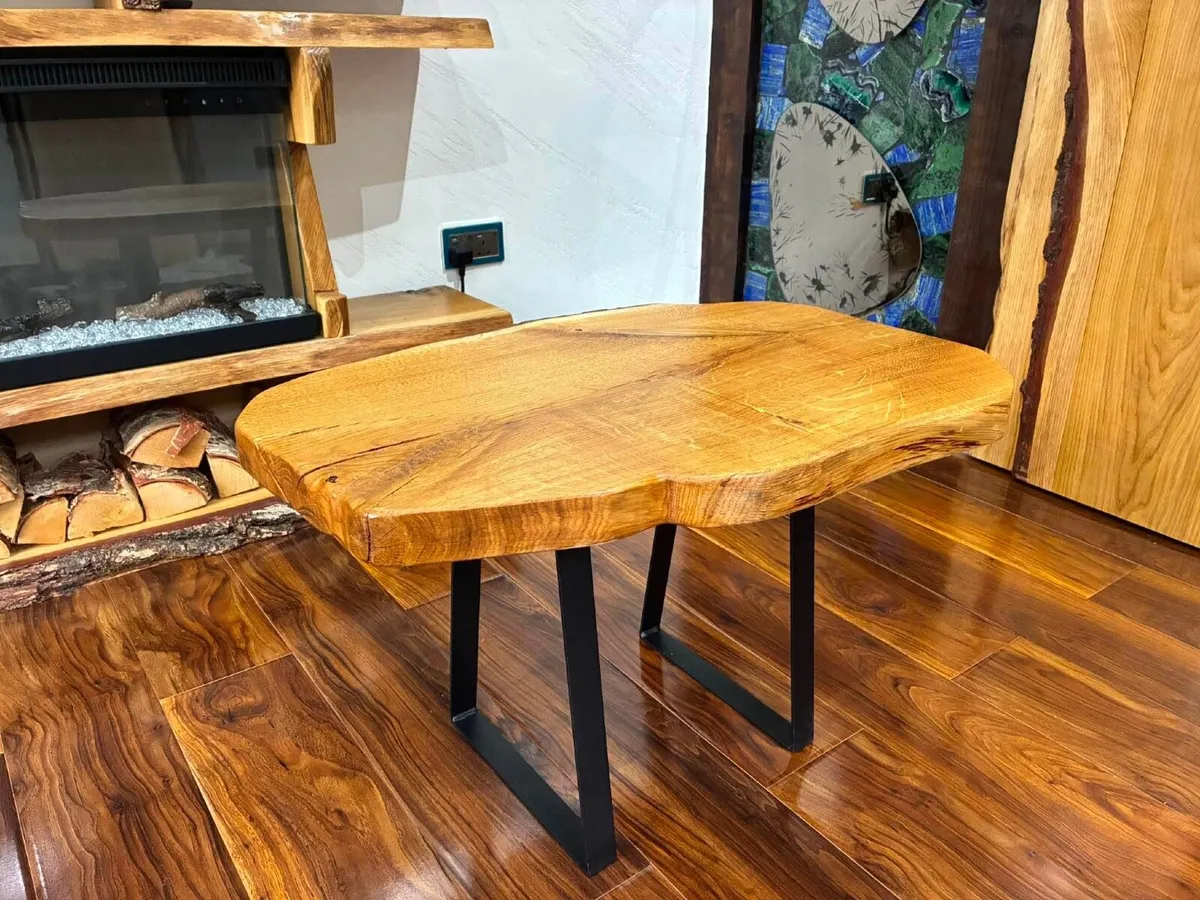 Handmade solid oak tables - Image 1