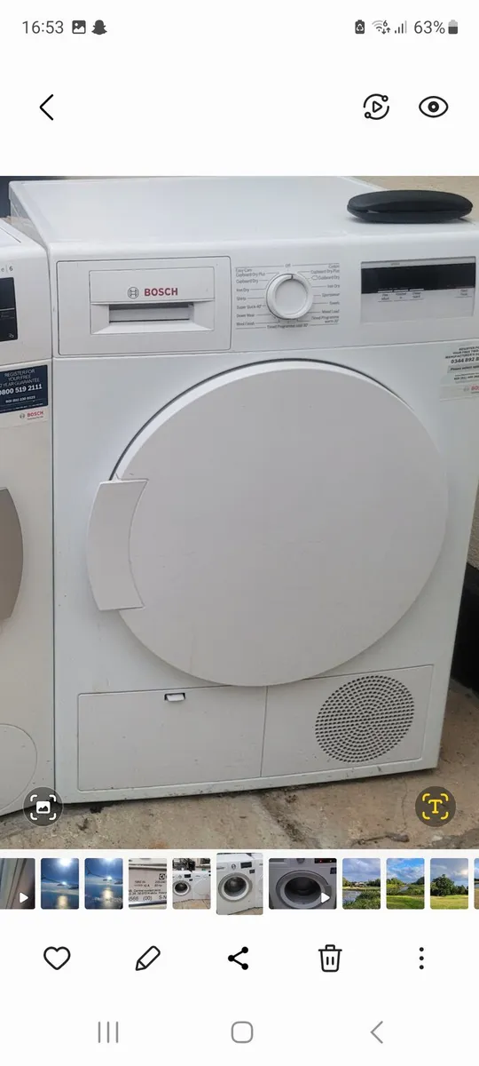 Bosch Heat Pump Condenser Dryer - Image 1