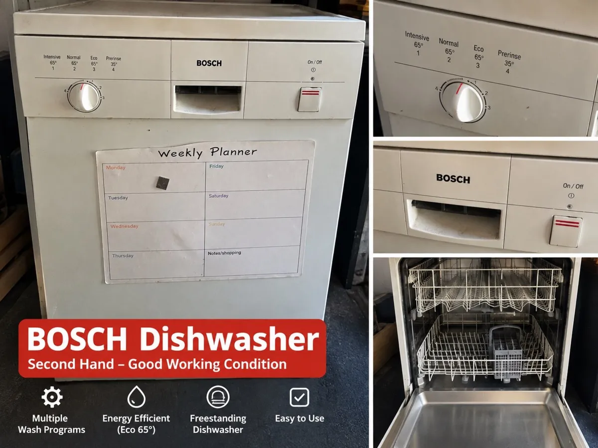 Bosch Dishwasher – Fully Working - Image 1