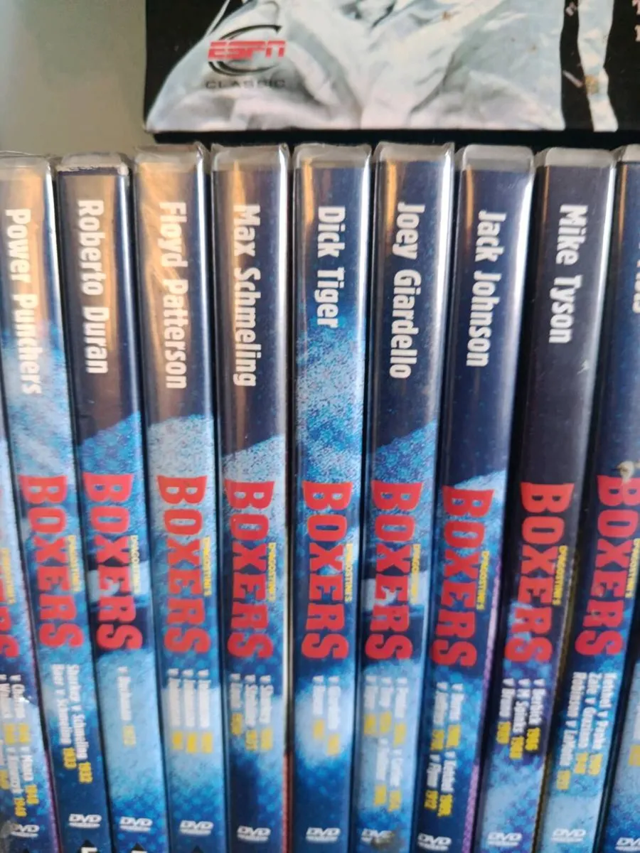 Huge collection of boxing dvds 21 years old - Image 3