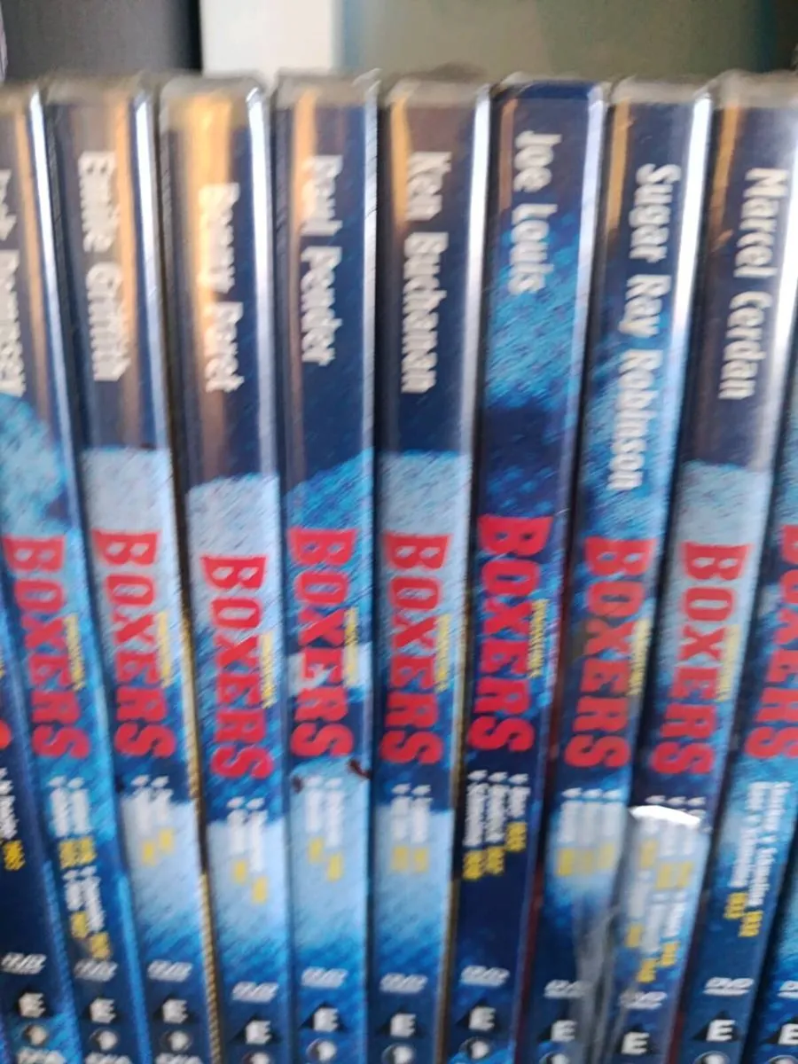 Huge collection of boxing dvds 21 years old - Image 4