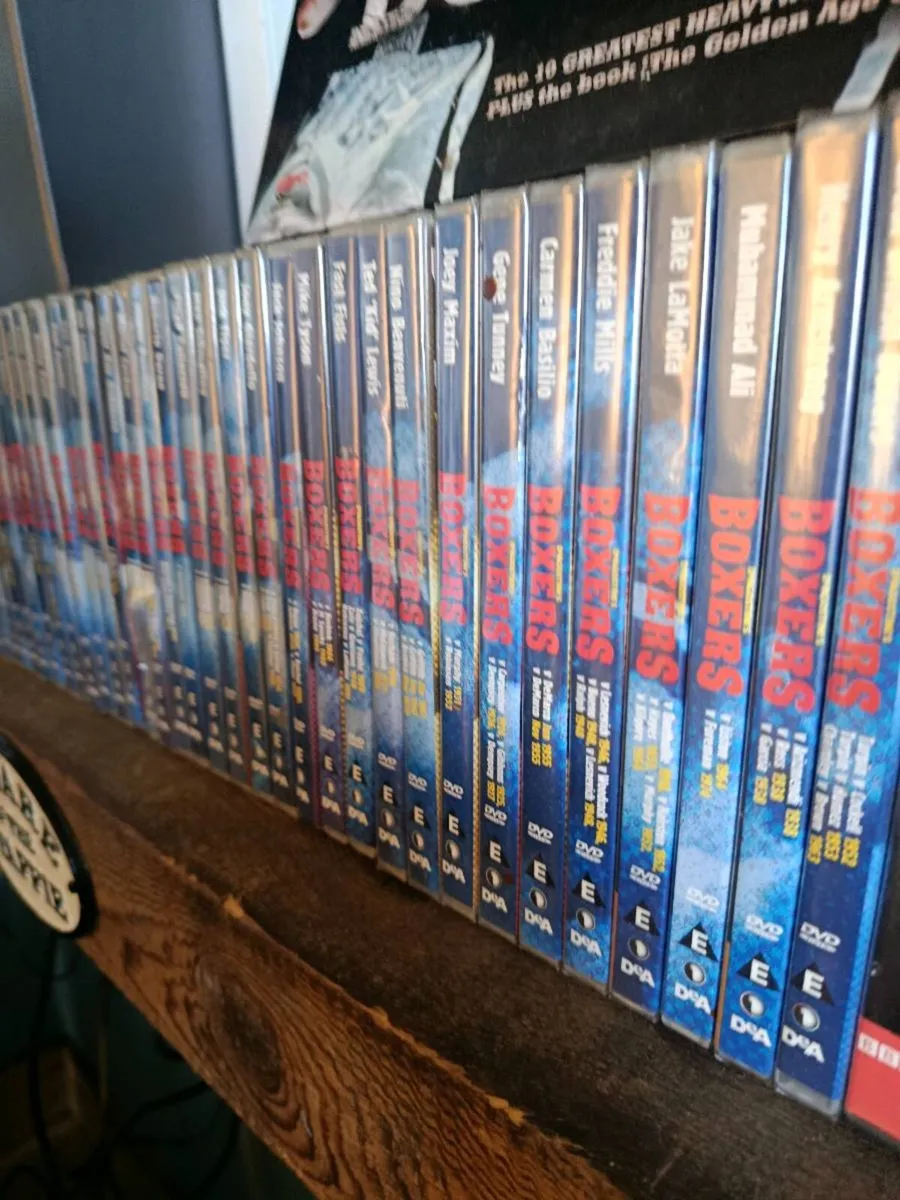 Huge collection of boxing dvds 21 years old - Image 1