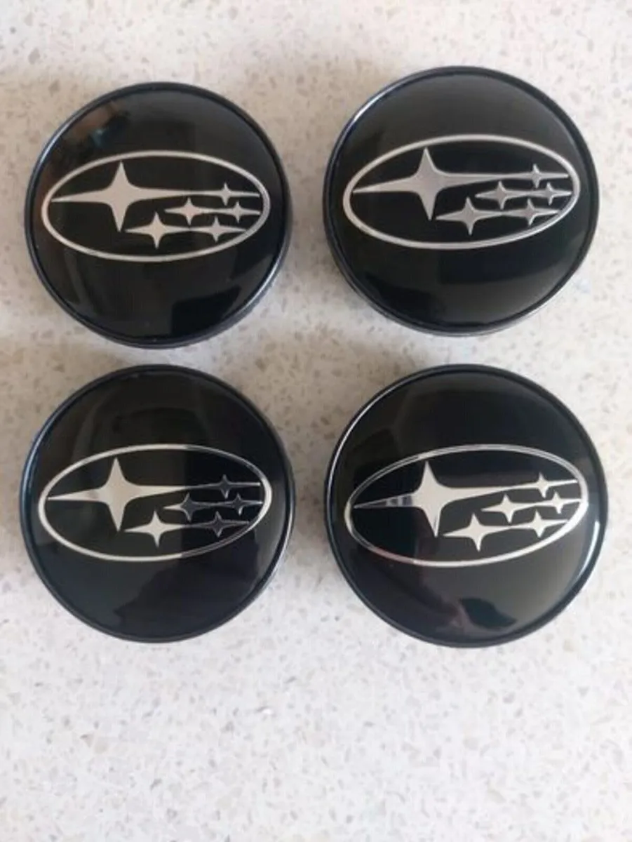 Subaru Centre Caps- Free Post - Image 1