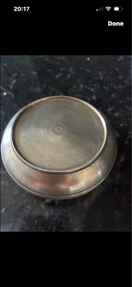 Nautical Themed Brass Ashtray - Image 4