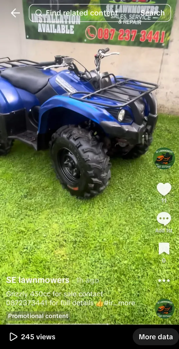 Yamaha 4 wheel drive for sale - Image 4