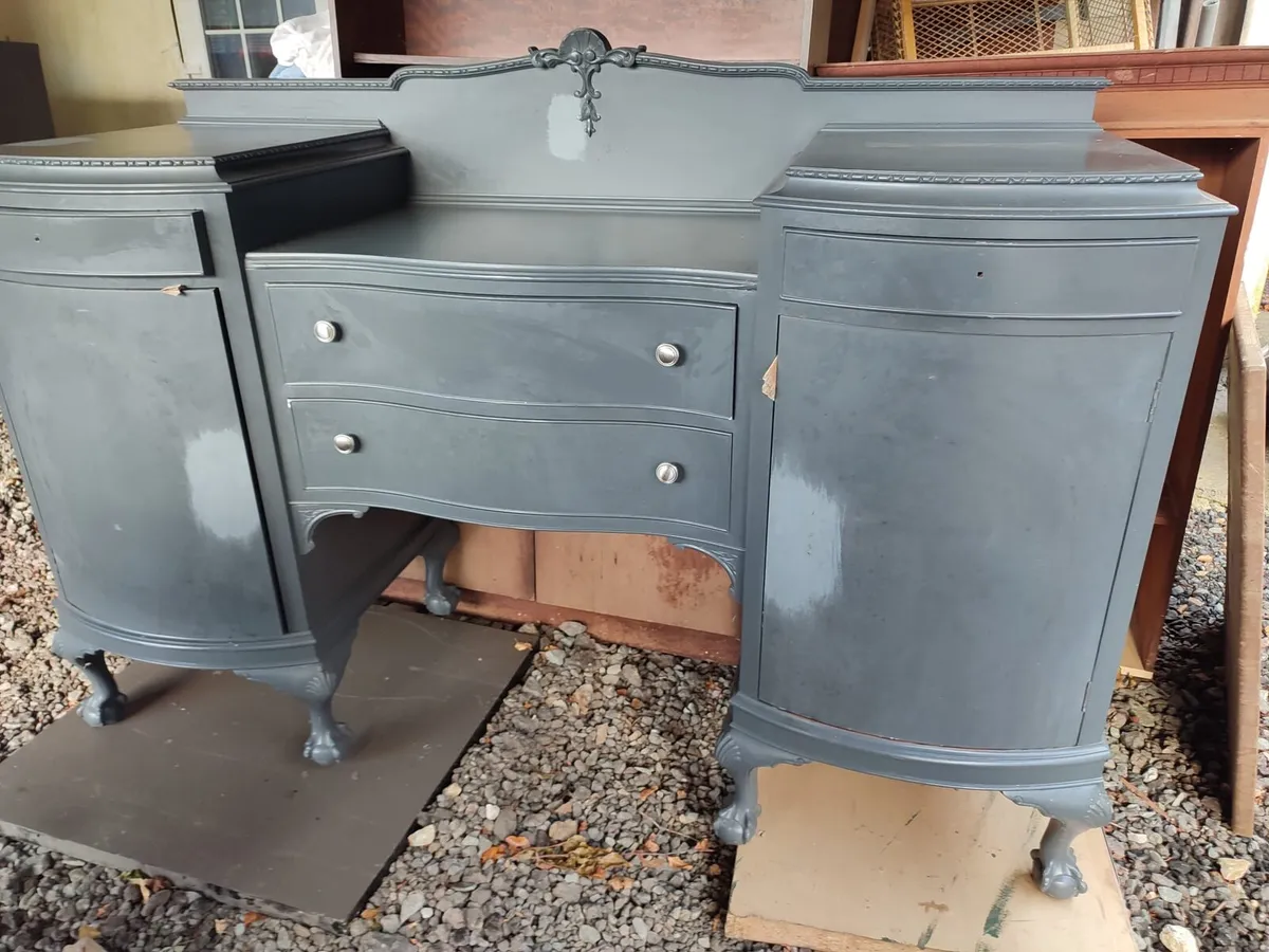 Unfinished Upcycled Sideboard - Image 3
