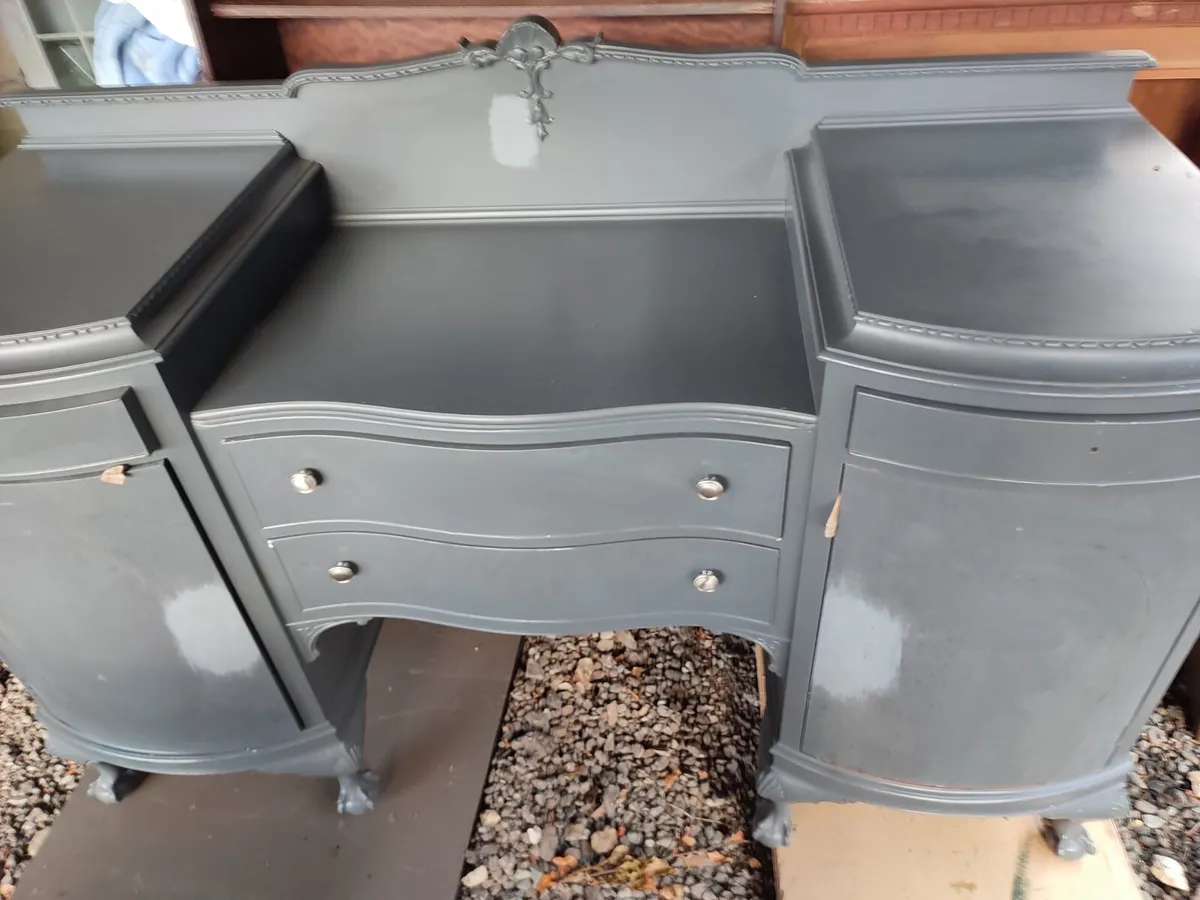 Unfinished Upcycled Sideboard - Image 4