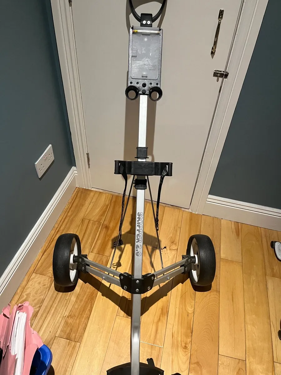Golf trolley - excellent condition - Image 1