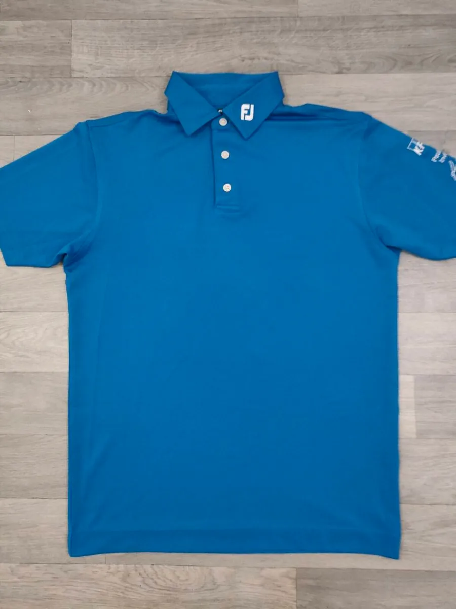 FootJoy FJ Golf Polo Shirt Mens Medium - Image 2
