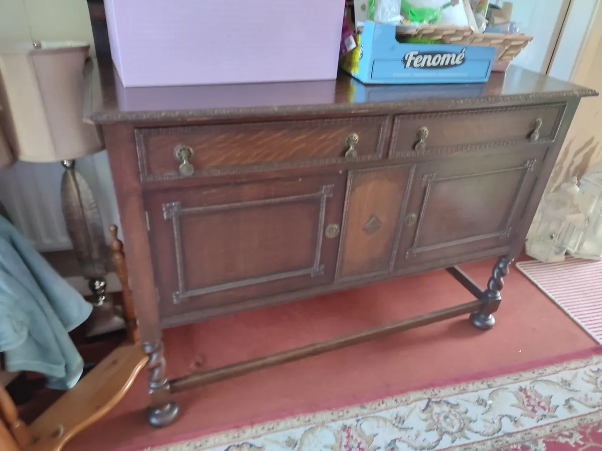 Oak Sideboard - Image 4