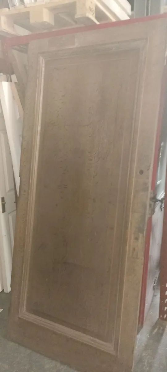 Victorian Solid Oak Front Door - Image 1