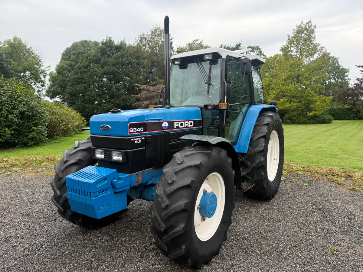 1994 Ford 8340 SLE 7700 hours! €22950 Plus Vat - Image 3