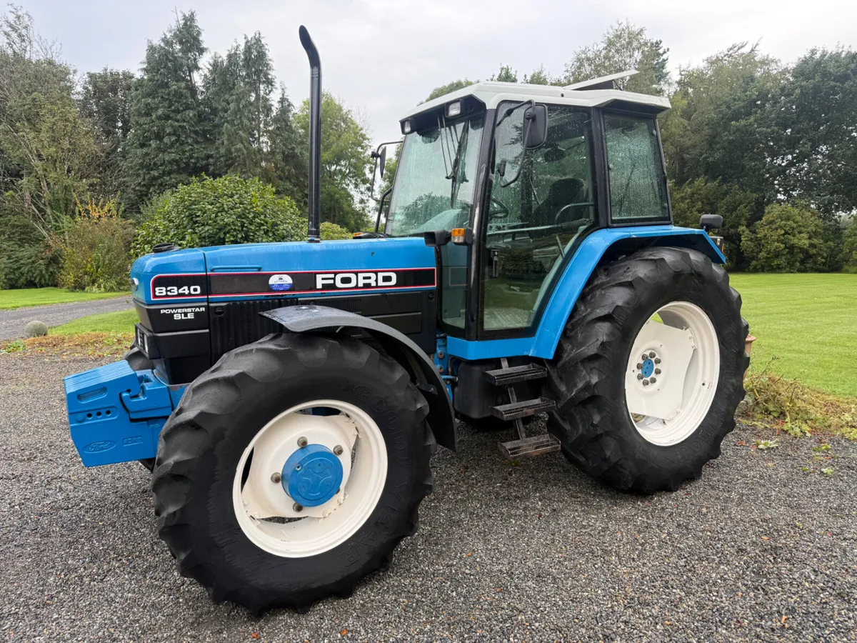 1994 Ford 8340 SLE 7700 hours! €22950 Plus Vat - Image 2