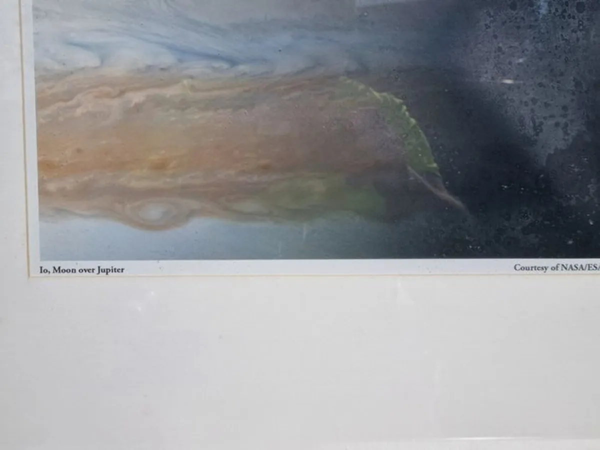 The famous NASA photograph  "Io Moon over Jupiter" - Image 4