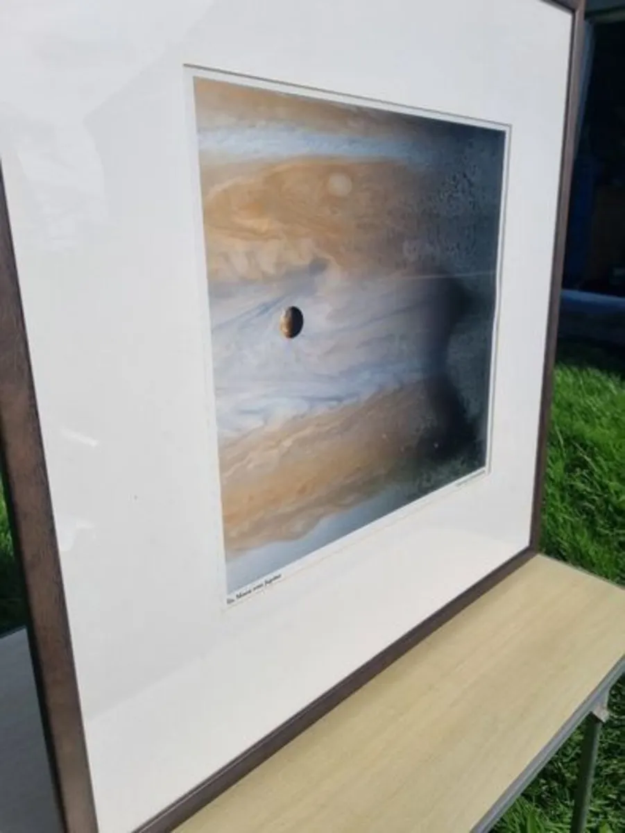 The famous NASA photograph  "Io Moon over Jupiter" - Image 2
