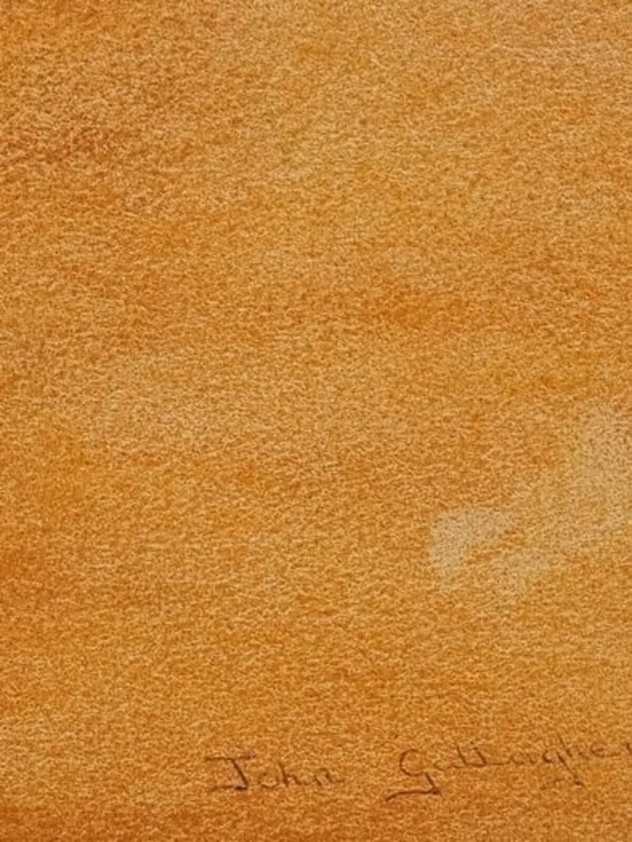 Large painting of a beach by John Gallagher - Image 4
