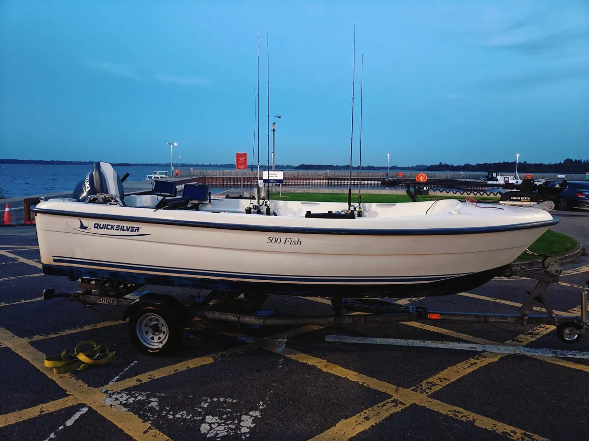 Boat Quicksilver 500(engine not for sale) - Image 2