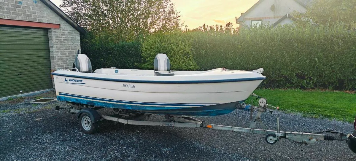 Boat Quicksilver 500(engine not for sale) - Image 4