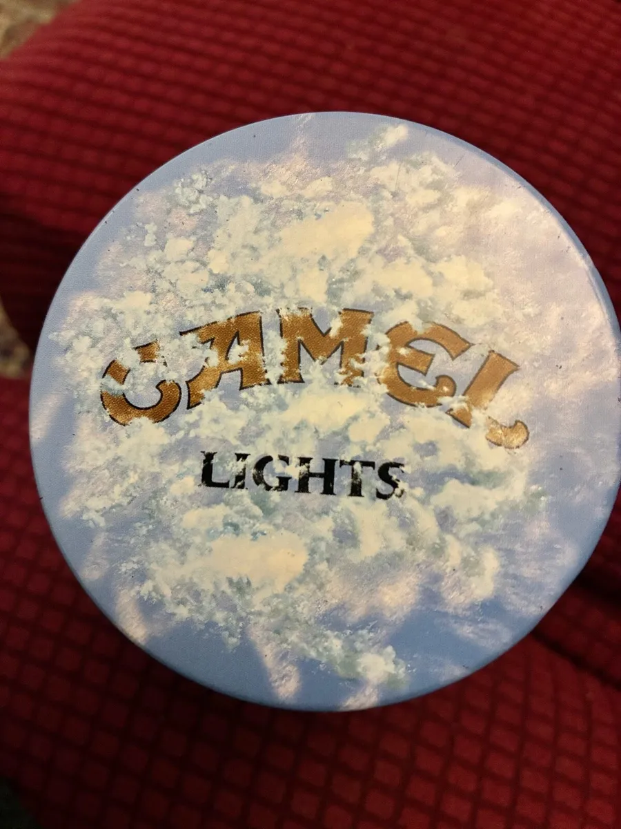 Very Rare Camel Lights Metal box - Image 2