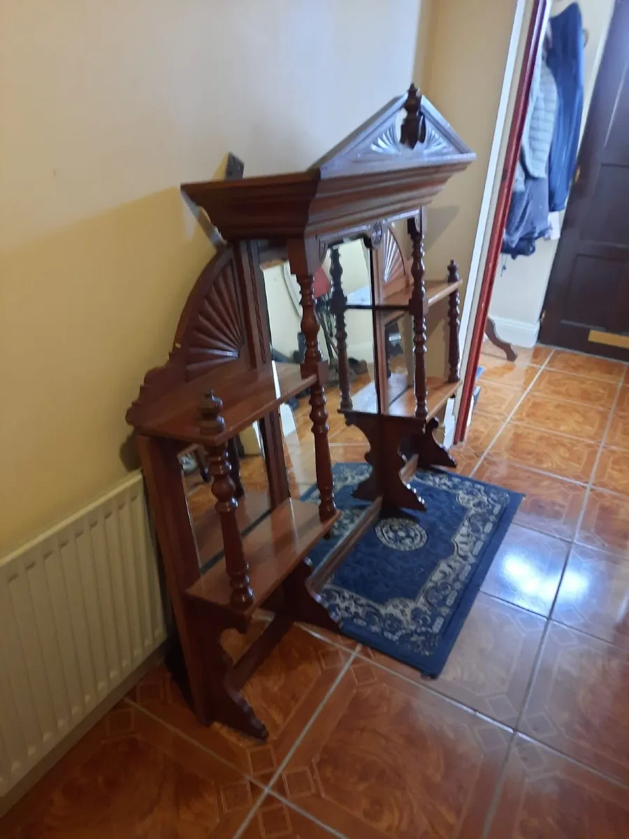 Antique overmantle - Image 2