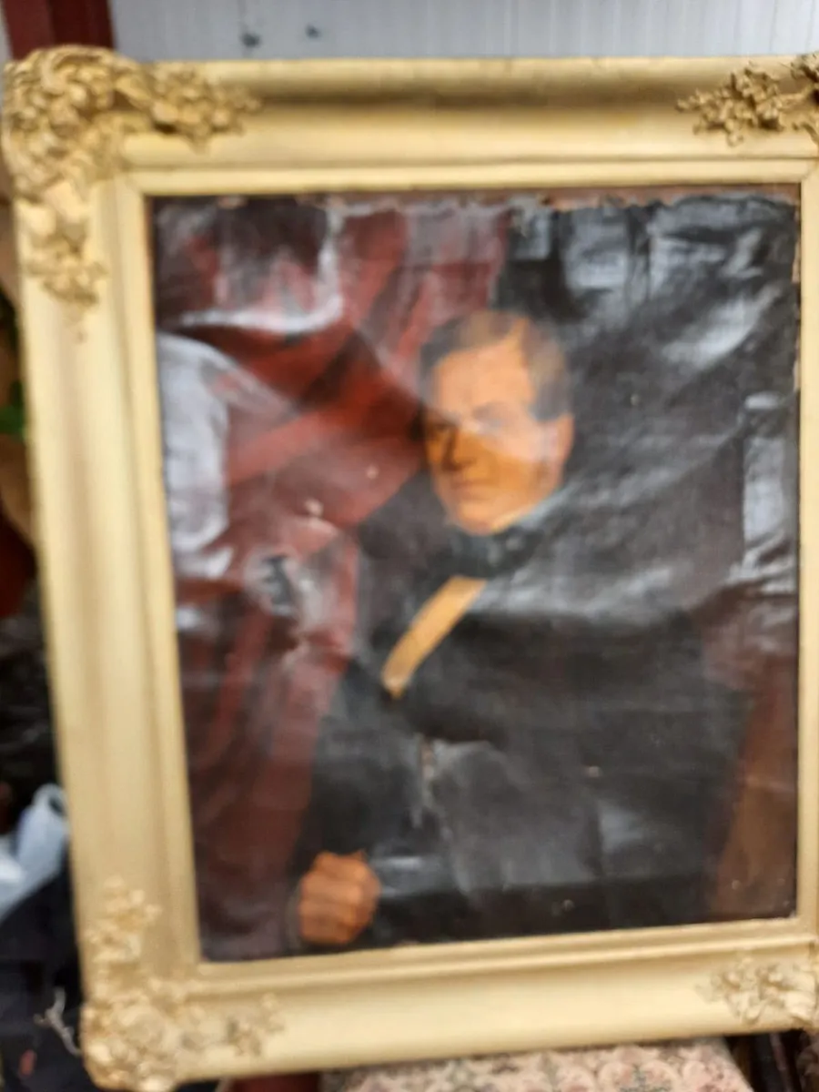 Pair of antique pictures - Image 3