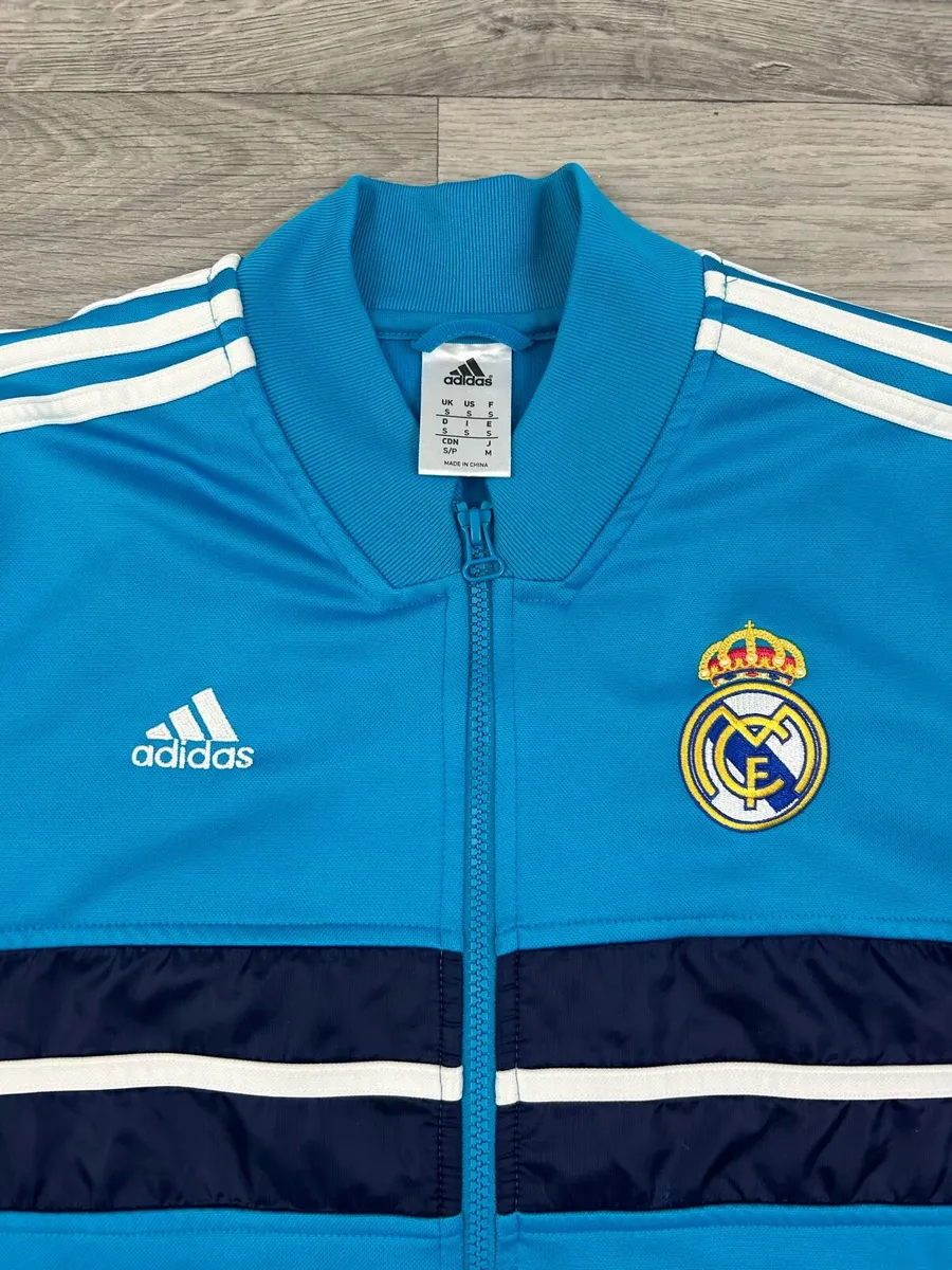 Adidas Real Madrid Track Jacket Mens Small - Image 3