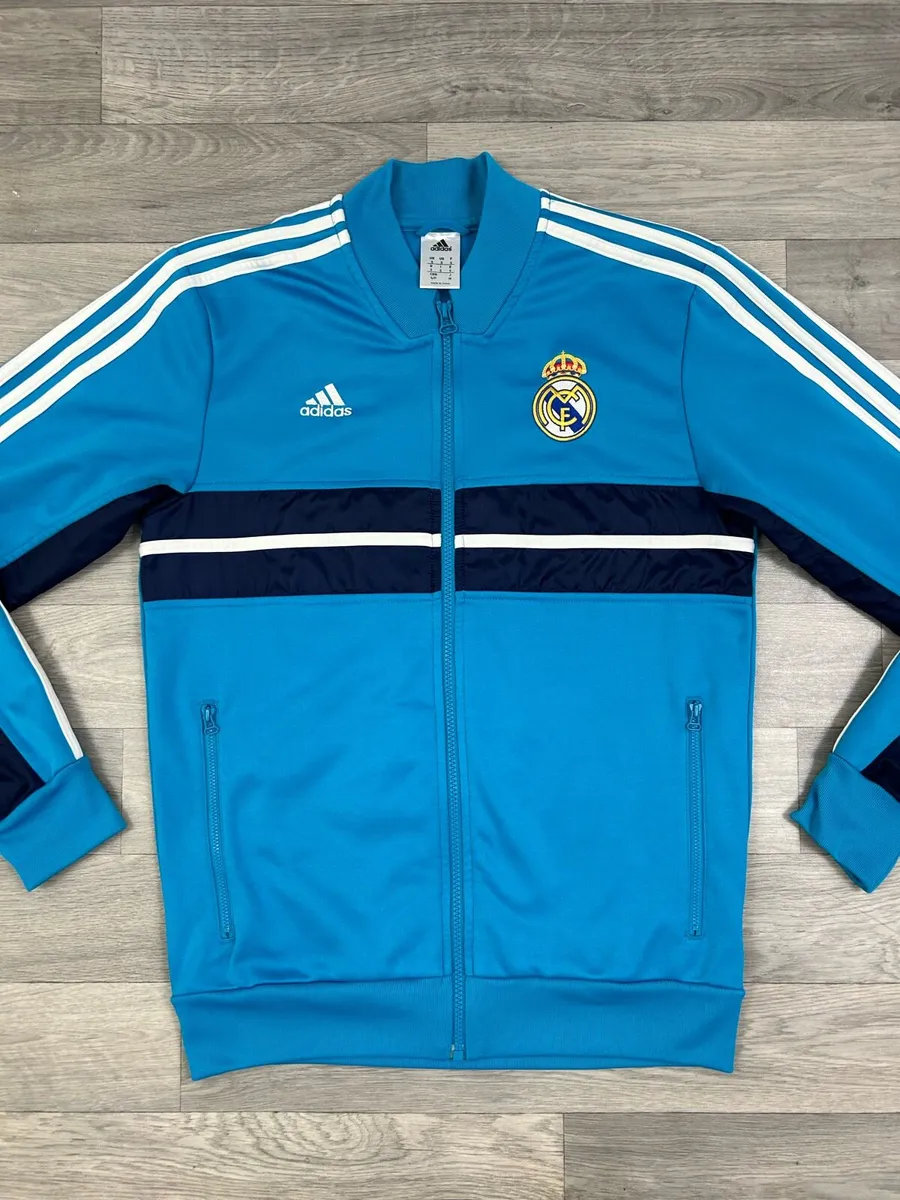 Adidas Real Madrid Track Jacket Mens Small - Image 2