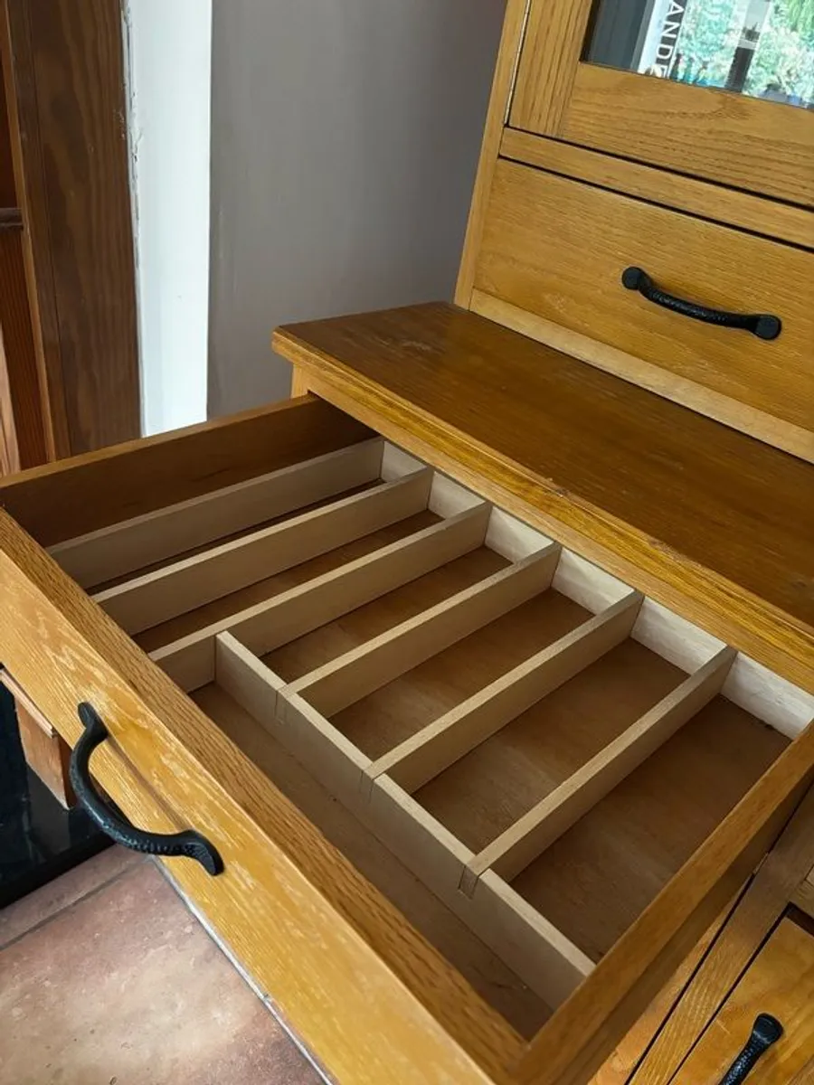 Oak dresser - custom made - Image 1