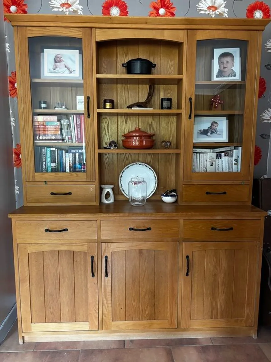Oak dresser - custom made - Image 4